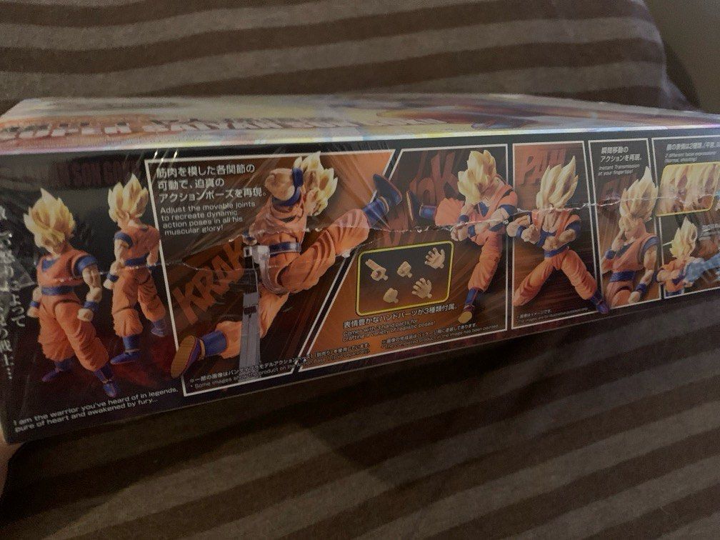 Super Saiyan Son Goku Figure rise standard dragonball Z bandai (Category: Gundam Model Kits) located in Singapore. Submitted by uncle.bear (Listing ID 1432462675, Image 2). Description: new still in plastic. limited stocks!.