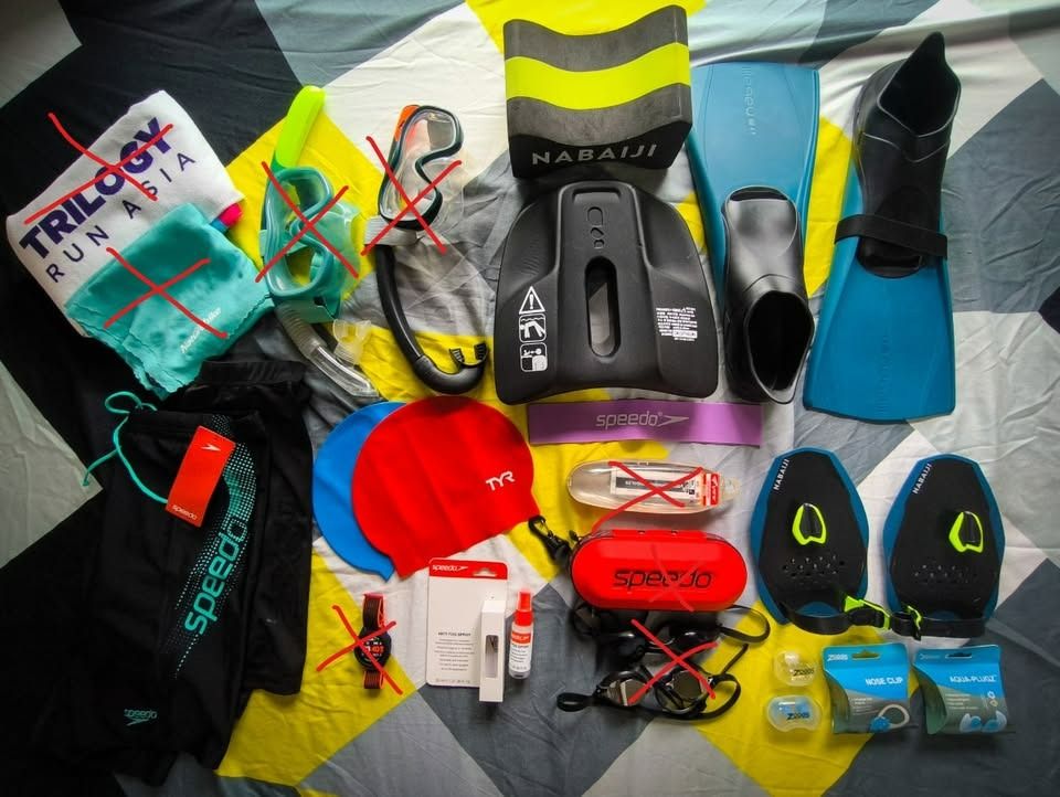Swimming Gears (Assorted) (Category: Other Sports Equipment and Supplies) located in Makati City. Submitted by johnnormanr.estuista (Listing ID 1432587045, Image 1). Description: Swimming Gears (Assorted) ✅ Nabaiji Training Fins (10/10) -- ₱1,249 ✅ (SOLD!!!) Nabaiji Swimming Paddles Quick-In 500 Size S (9.5/10) -- ₱699 (SOLD!!!) ✅ Nabaiji 900 SWIMMING PULL KICK (9/10) -- ₱950 ✅ (SOLD!!!) Nabaiji Pullbuoy Size M (9/10) -- ₱549 (SOLD!!!) ✅ (SOLD!!!