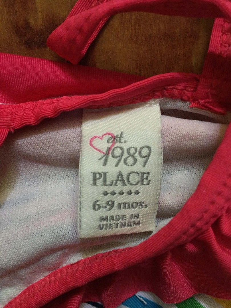 Swimwear for babies (6-9 Months) (Category: Babies & Kids Fashion) located in Bulacan. Submitted by cosmos_thrift (Listing ID 1432435554, Image 2). Description: •Title: Swimwear for babies (6-9 Months) •Description: like new •Price: for only PHP 199.00 •Payment Methods: Gcash •Delivery options (shoulder by buyer): J&T, Grab, Lalamove, Angkas PLSS MANAGE YOUR EXPECTATIONS. PRELOVED ITEMS, NEEDS WASHING. NO CANCELLATION.