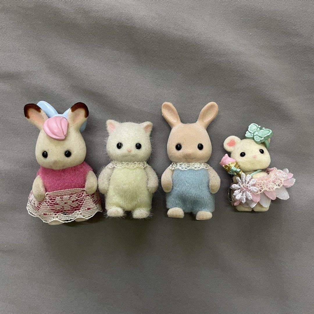 Sylvanian Families bundle (Category: Figurines & Statues) located in Quezon City. Submitted by gems4sale (Listing ID 1432494907, Image 2). Description: Those in box are all brand new and never opened Persian Cat - sold.