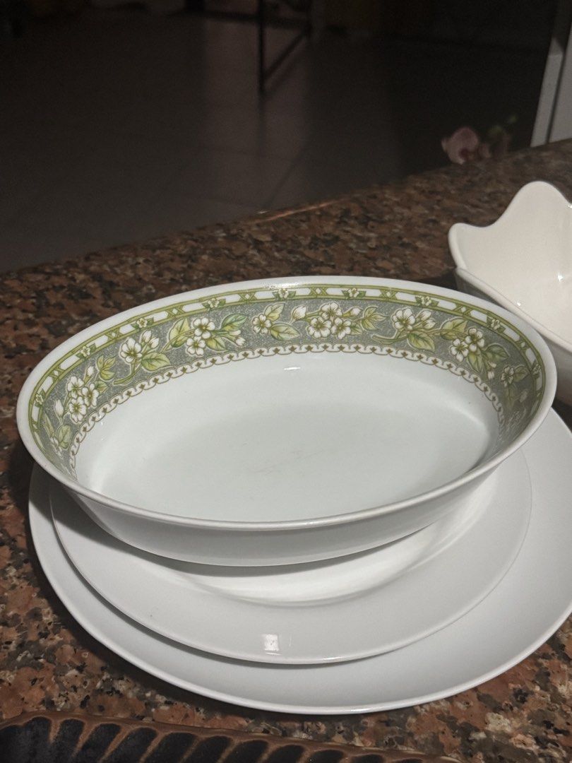 TAKE ALL: Assorted Dinner Plates and Bowls (Category: Dinnerware & Cutlery) located in Quezon City. Submitted by sortstudio.___ (Listing ID 1432503642, Image 3). Description: LAST PRICE POSTED No delivery outside the metro for this item. Via lala or grab only. .