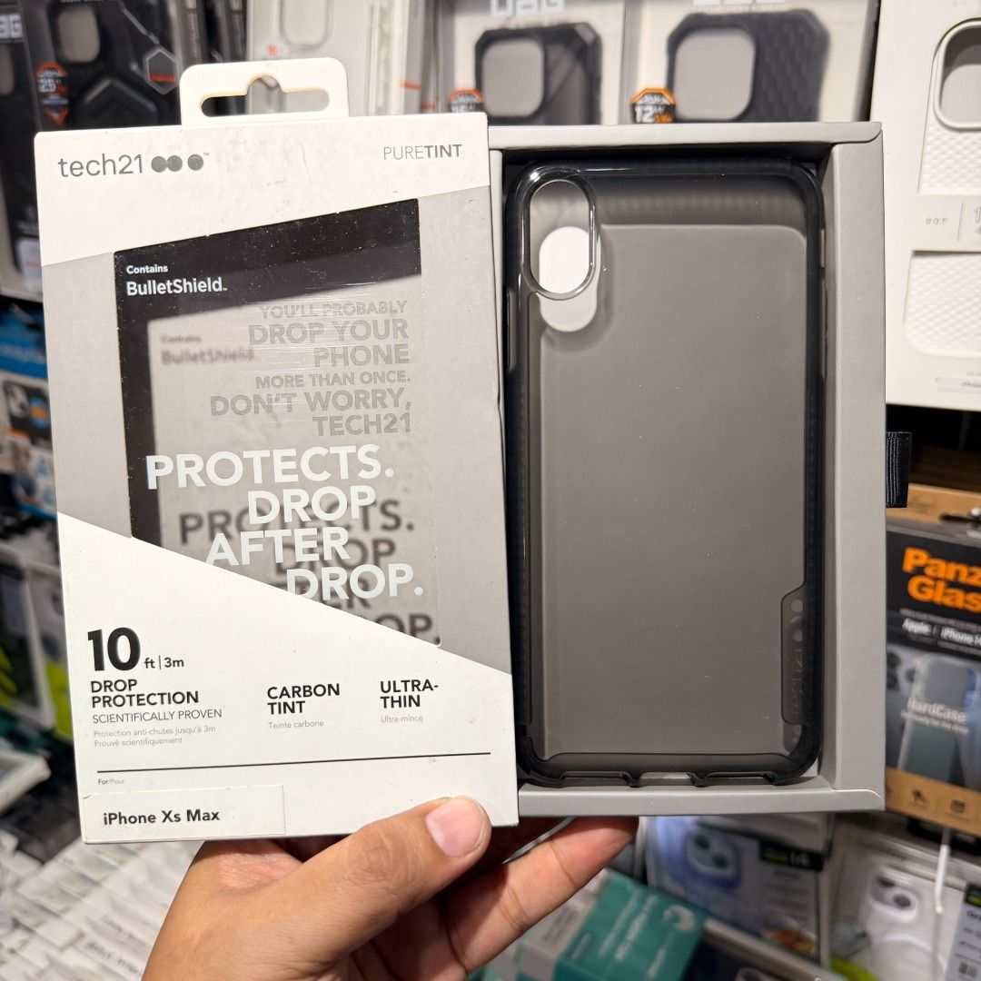 Tech 21 Case for Iphone XSMAX (Category: Cases & Sleeves) located in Las Pinas. Submitted by nalisfindsph (Listing ID 1432510680, Image 3). Description: 🔥 FOR SALE: Premium iPhone XS Max Cases 🔥 Upgrade your phone’s protection with these high-quality Tech21 cases — designed for durability and style. ✅ Fits: iPhone XS Max ✅ Drop Protection: Up to 10–12 ft (3–3.6 meters) ✅ Features: Slim design, shock-absorbing material, crystal clear & colored o