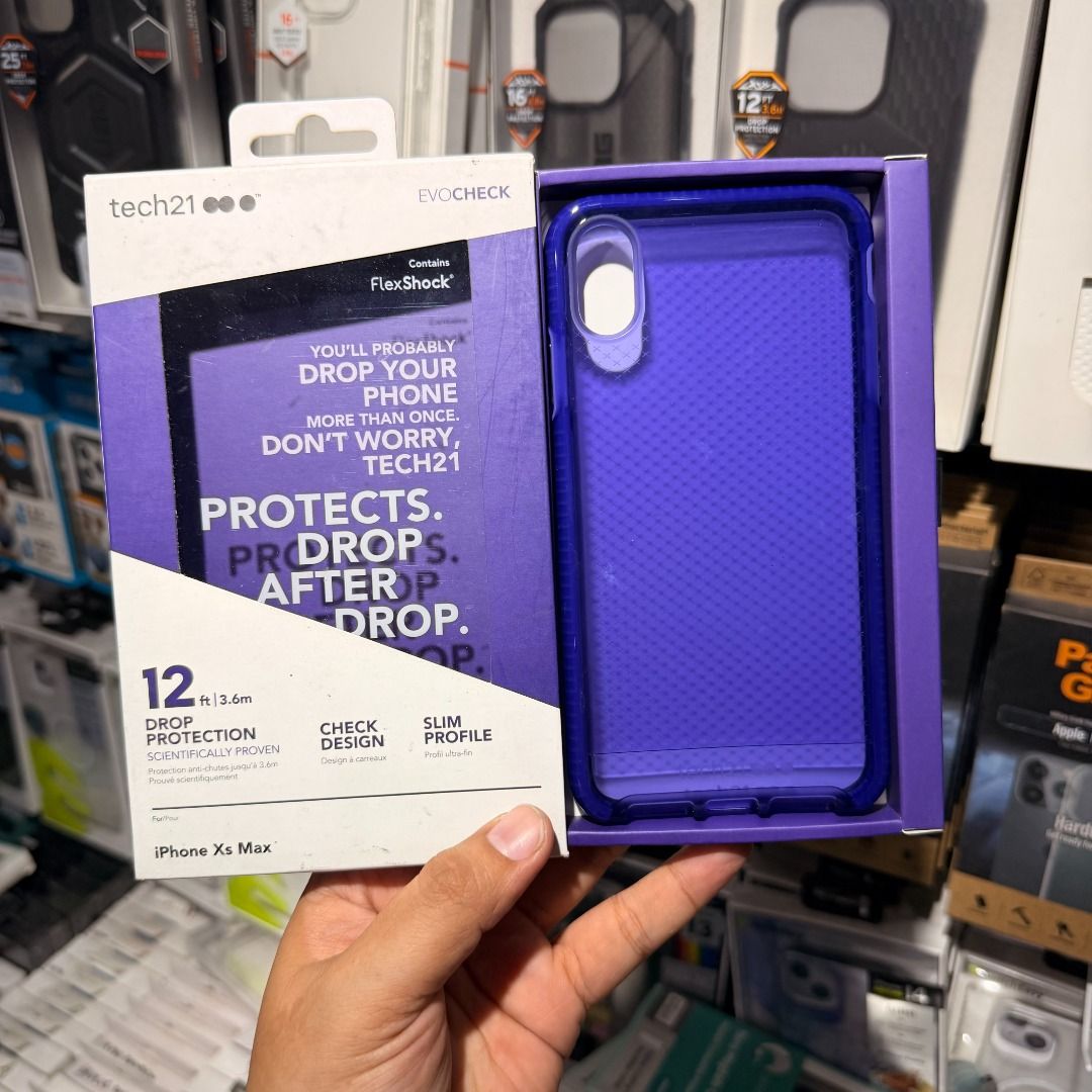 Tech 21 Case for Iphone XSMAX (Category: Cases & Sleeves) located in Las Pinas. Submitted by nalisfindsph (Listing ID 1432510680, Image 2). Description: 🔥 FOR SALE: Premium iPhone XS Max Cases 🔥 Upgrade your phone’s protection with these high-quality Tech21 cases — designed for durability and style. ✅ Fits: iPhone XS Max ✅ Drop Protection: Up to 10–12 ft (3–3.6 meters) ✅ Features: Slim design, shock-absorbing material, crystal clear & colored o