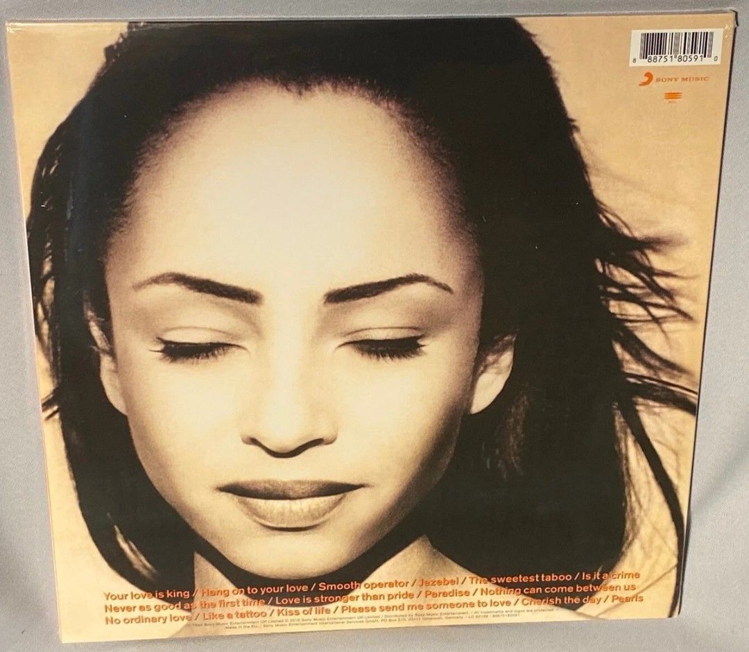 The Best Of Sade 2LP (Category: Vinyls) located in Manila. Submitted by jhenaloymerchandise (Listing ID 1432556493, Image 2). Description: The Best Of Sade 2LP = ₱5,500 brand New sealed made in USA.