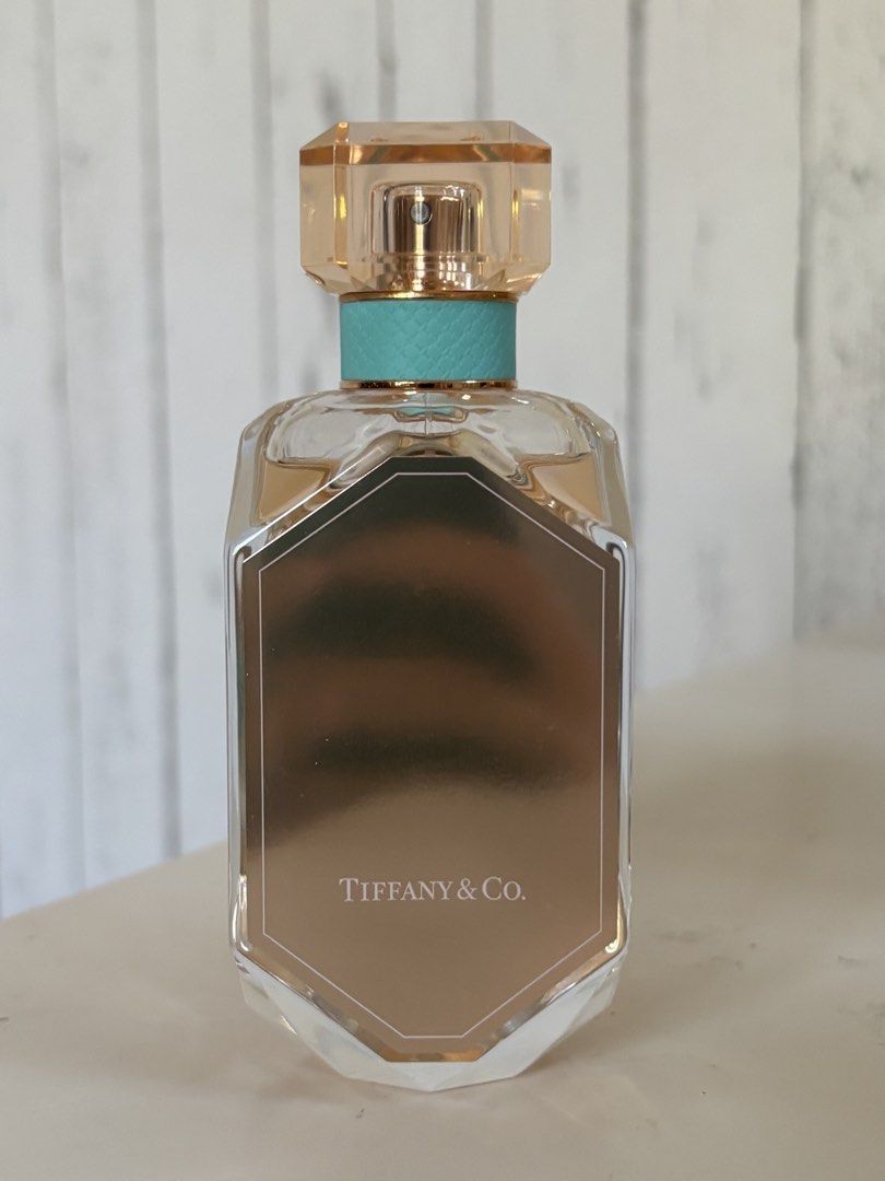 Tiffany & Co. Rose Gold Eau de Parfum 75ml (Category: Fragrance & Deodorants) located in Cavite. Submitted by adiore (Listing ID 1432428927, Image 2). Description: - Tiffany & Co. Rose Gold Eau de Parfum - Fragrance notes: Blackcurrant, Blue Rose, Ambrette Seed.