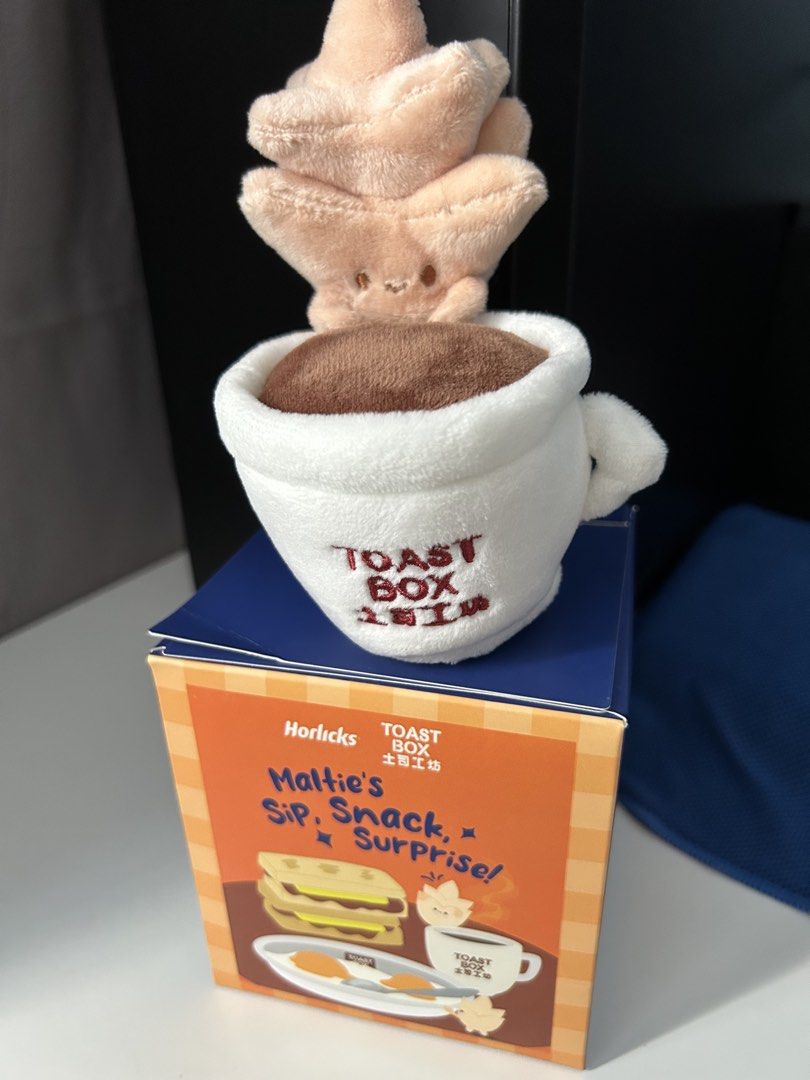 Toast Box Horlicks Plush toy Kopi Maltie, Hobbies & Toys, Toys & Games ...