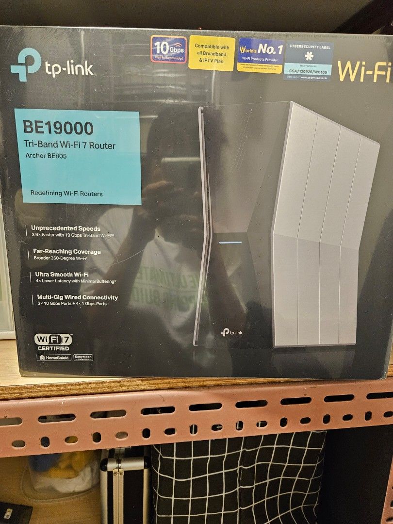 TP-Link BE19000 Tri-Band Wi-Fi 7 Router