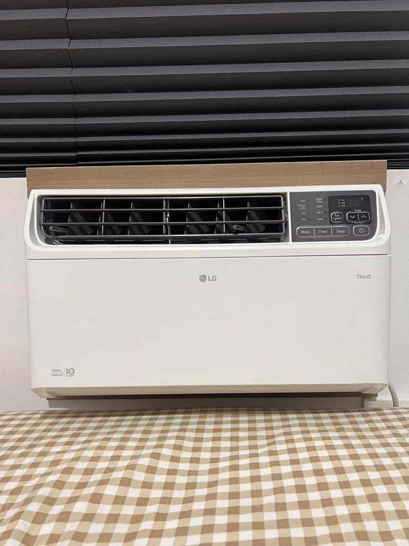 Used LG Window Air Conditioner LA130GC2 (Category: Air Conditioning and Heating) located in Quezon City. Submitted by sell4less123 (Listing ID 1432479844, Image 1). Description: - LG Window Air Conditioner (Model: LA130GC2) - Cooling Capacity: 11,800 BTU/h - Voltage: 230V, Frequency: 60 Hz - Made in Thailand - Features: Digital display and control panel - Splash-proof design with IPX4 rating - Refrigerant: R32 - Year: 2024 Rfs: may existing ac na