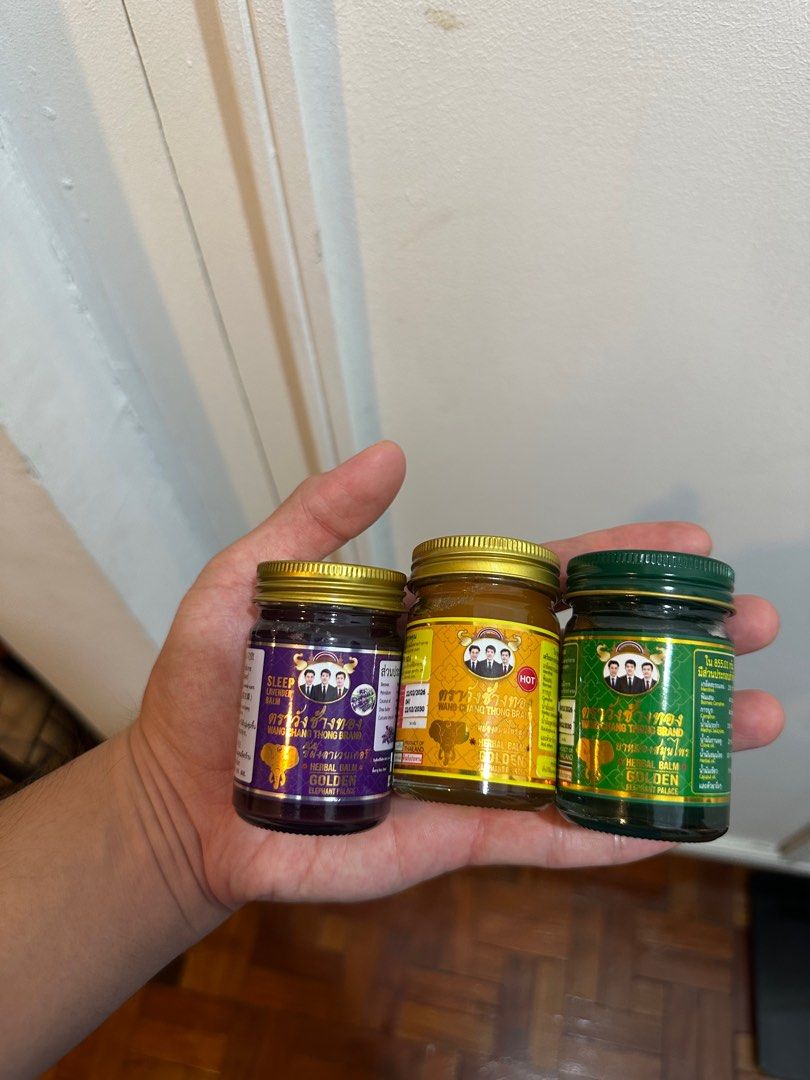 Wang Chang Tong Sleep Balm (Category: Medical Supplies & Tools) located in Makati City. Submitted by al_ways.ph (Listing ID 1432555308, Image 1). Description: Selling Wang Chang Tong Sleep Balm in different flavors purple, yellow and and green for 300 each from thailand Loc: Makati City MOP: Gcash and BDO Shipping must be shouldered by the buyer .