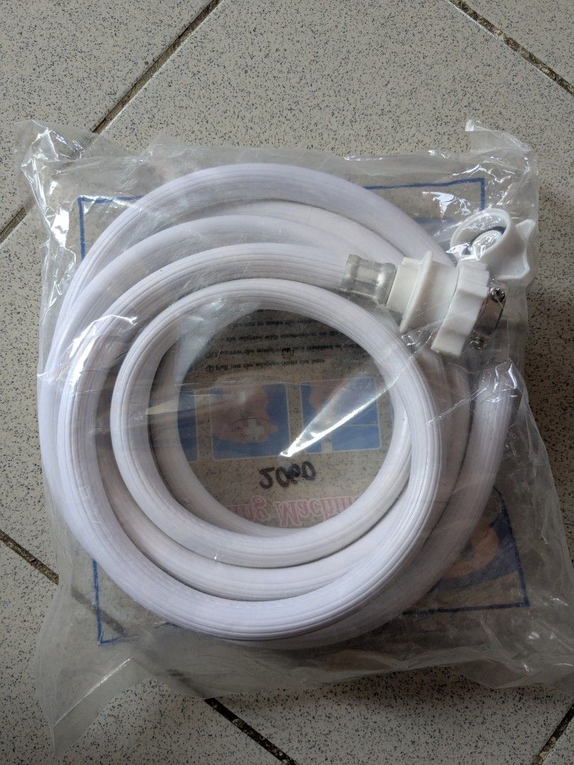 Water Inlet Pipe Hose Automatic Washing Machine (Category: Washing Machines and Dryers) located in Quezon City. Submitted by joewack (Listing ID 1432395114, Image 1). Description: Water Inlet Pipe Hose Automatic Washing Machine 2m -200 3m -250 4m -300 5m -350 loc Quezon City shipping Lalamove Grab cod/gcash/maya.