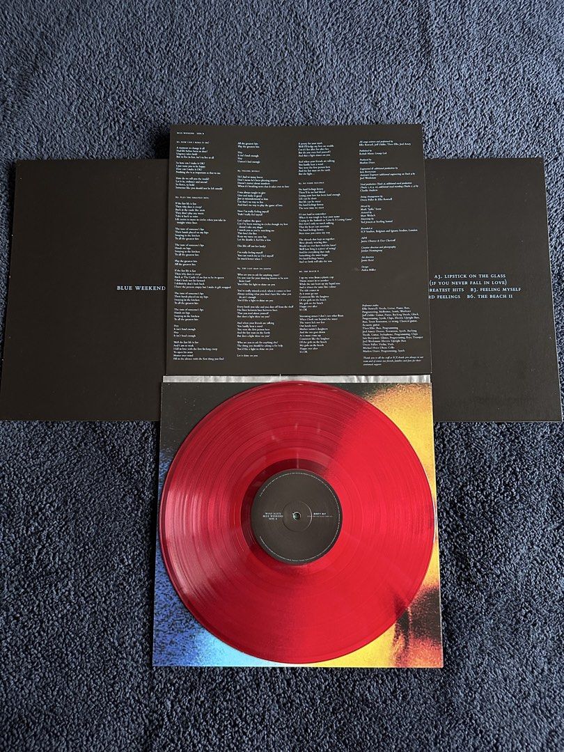 Wolf Alice - Blue Weekend Transparent Red Vinyl ba (Category: Vinyls) located in Mabalacat. Submitted by nuwanda4dps (Listing ID 1432461911, Image 3). Description: Pre-owned (played only once or twice) Condition: Jacket - M Vinyl (LP) - M RFS: decluttering Payment via GCash/Maya/BDO/BPI Shipping via Lalamove/Grab Location: QC / Pamp area PM for more details. Thank you!.