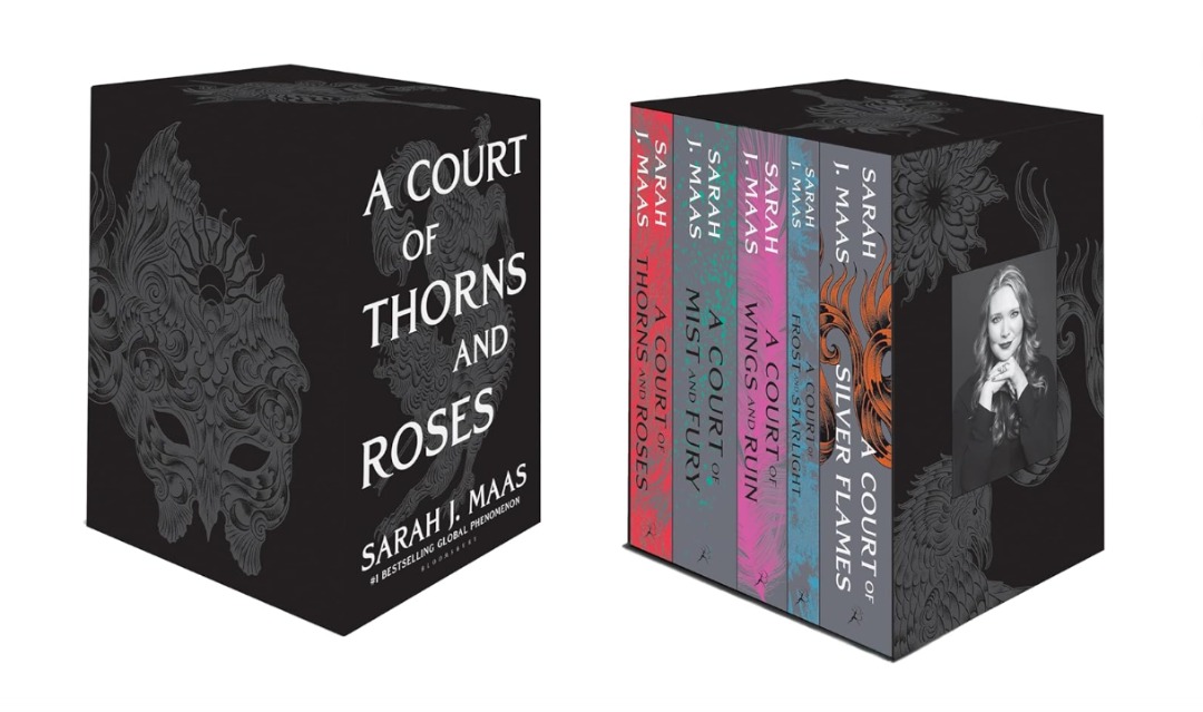 A Court of Thorns and Roses (ACOTAR) Hardcover Box Set by Sarah J. Maas ...