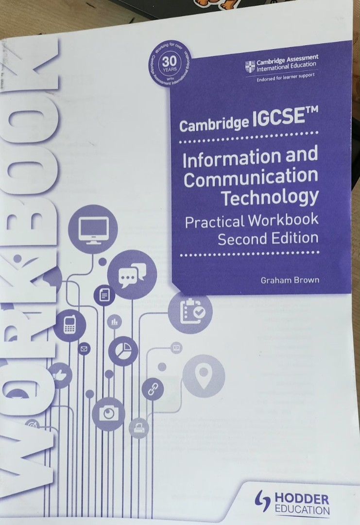 Cambridge IGCSE Information and Communication Technology - ICT book ...