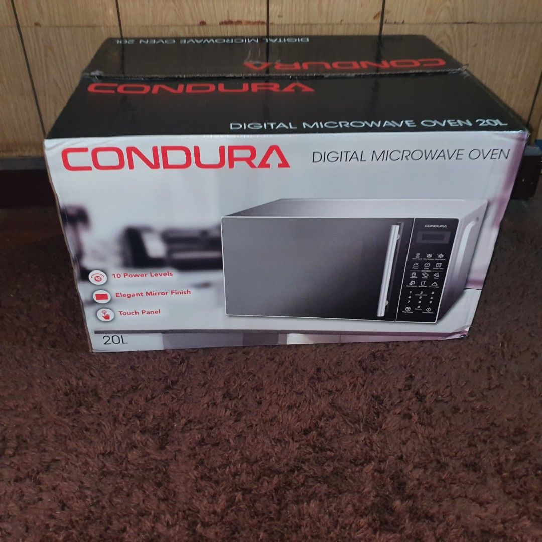 Condura digital microwave oven (Category: Cookers) located in Pasig City. Submitted by thethinkers (Listing ID 1432732310, Image 1). Description: This is available as long as this is posted/visible listing. You may message me with the answer to the following questions once you are fully decided to purchase, should you need further thinking and canvassing you may just save the listing for future reference. 1. Will you be personally picking it up o