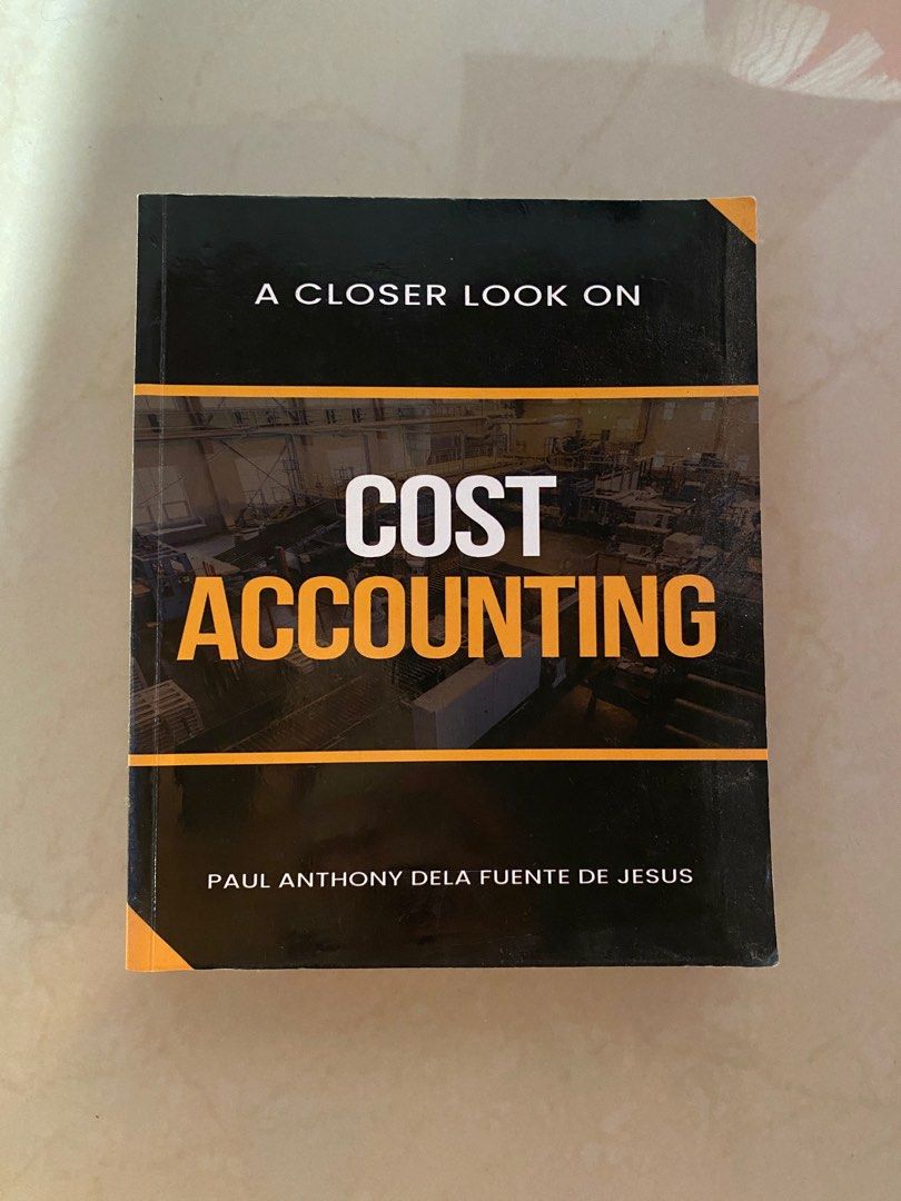 Cost Accounting by De Jesus (Category: Textbooks) located in Bacoor. Submitted by kssndr_ncl (Listing ID 1432686529, Image 1). Description: Barely Used Used as alternative only Minimal Pencil Marks.