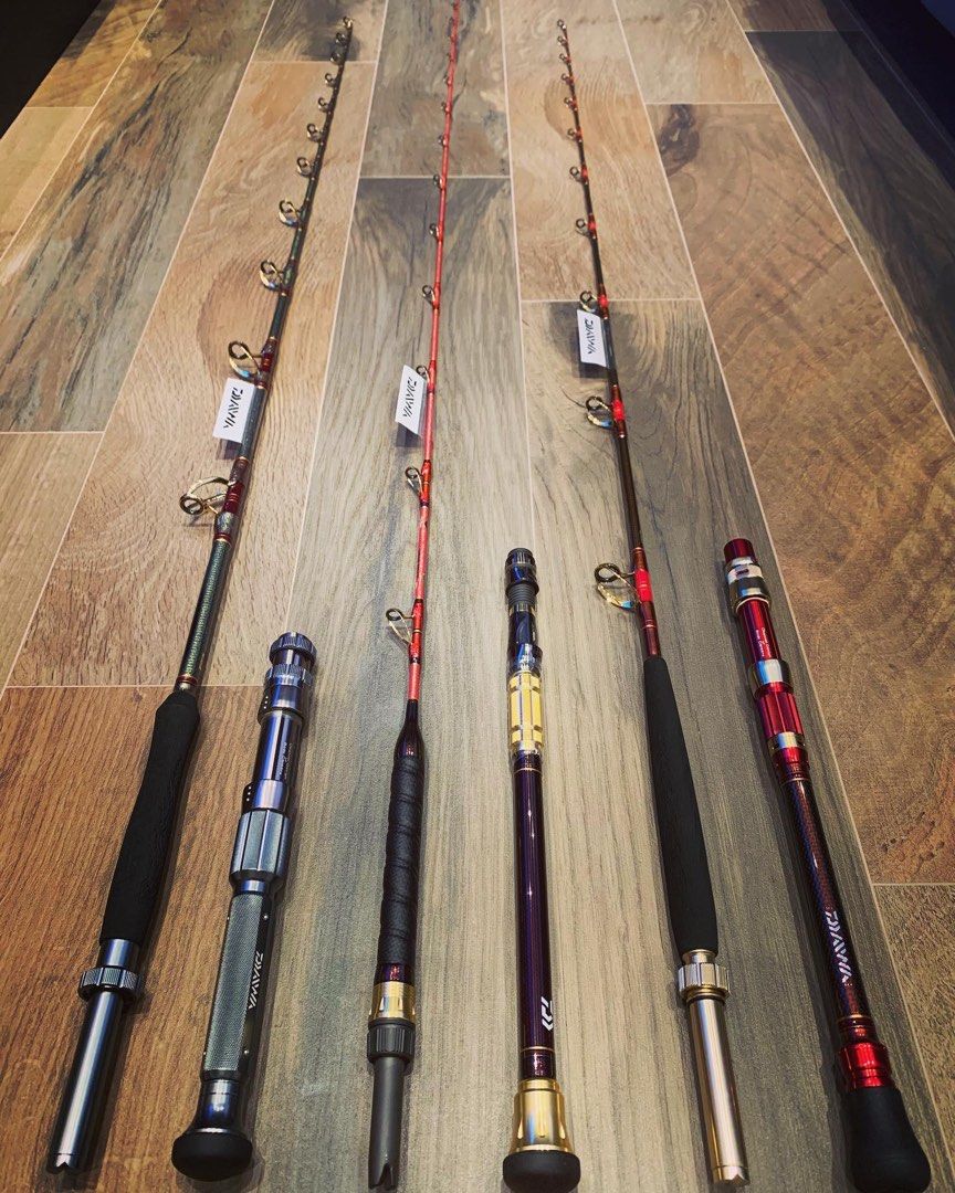 Daiwa Mad Viper Bull HH-205 船竿船釣, 運動產品, 釣魚- Carousell