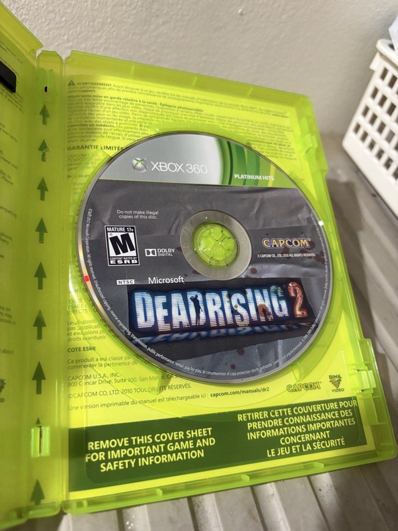 Dead Rising 2 for Xbox (Category: Xbox) located in Quezon City. Submitted by meggys_treasures (Listing ID 1432743632, Image 3). Description: - Unsealed but never played (Tested only) - Bought from DataBlitz for 895 .