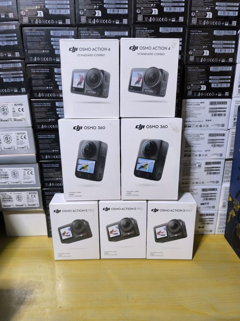 DJI Osmo Action 4/Action 5 Pro/360 (Category: Cameras) located in Bulacan. Submitted by fhthgadgetsshop (Listing ID 1432635915, Image 1). Description: DJI Available Action Cameras! ⬇️ Brand New Sealed Below SRP Osmo 360 Standard - Php 20,000 Osmo Action 4 Standard - Php 13,000 Osmo Action 5 Pro Standard - Php 17,000 Cash/Gcash/Bank Transfer only. Message our FHTH Gadgets Shop for proofs and faster transaction. Marilao Bulacan location 📍 Pickup/M