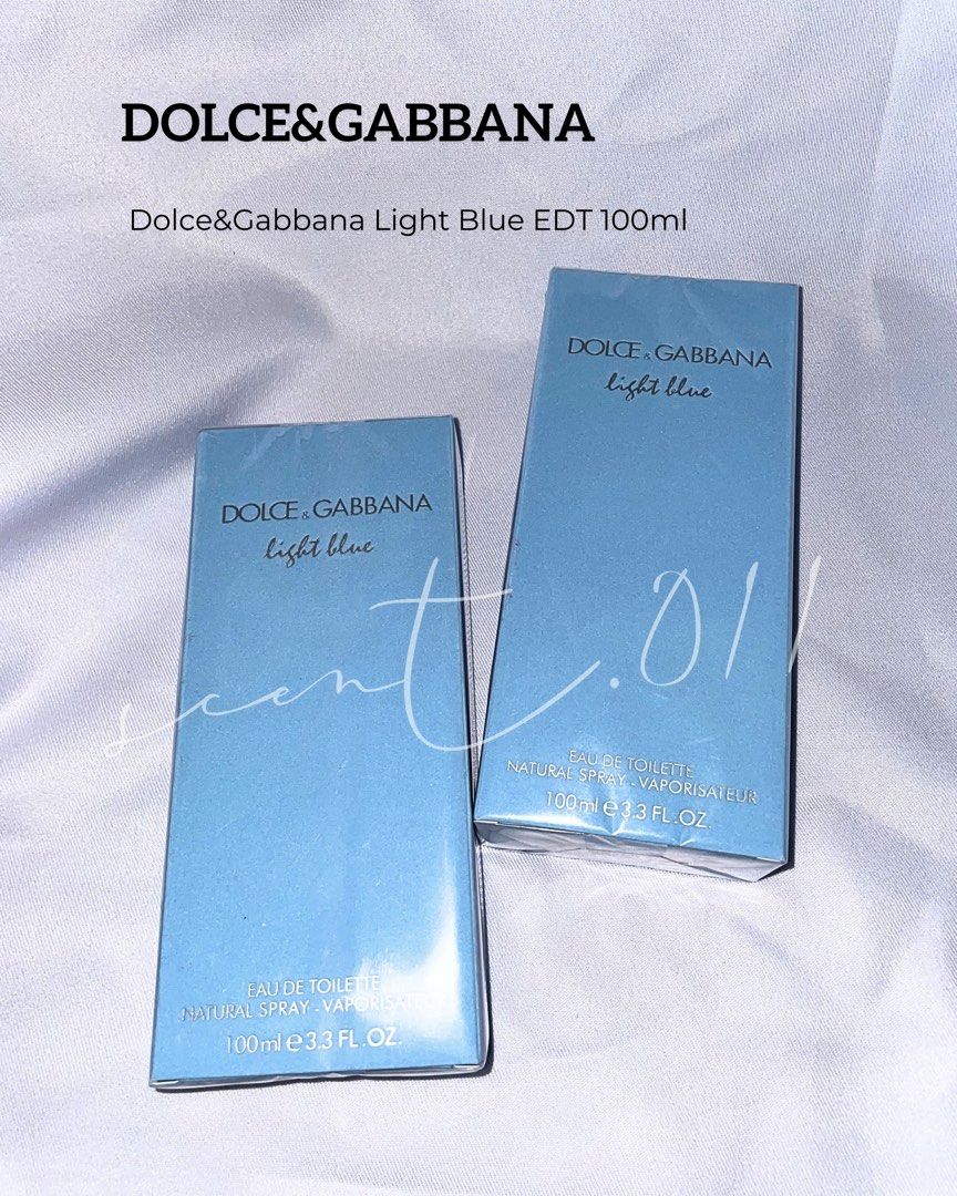 Buy1Take1 Dolce & Gabbana Light Blue EDT 100ml - Authentic US Tester Perfume (Category: Fragrance & Deodorants) located in Manila. Submitted by scent.011 (Listing ID 1432641807, Image 2). Description: Price is still negotiable. Guaranteed sealed items for your peace of mind. Order Processing: Monday–Friday We also offer 3ml, 5ml, 10ml and 30ml decants. You can visit our IG account for more stock updates 🫶🏽 IG : scent.011 - 100ml size - Brand ne