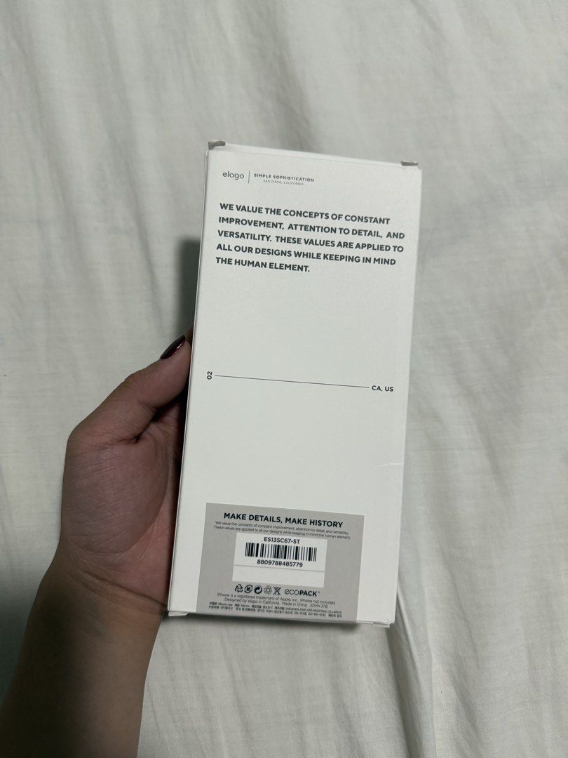 Elago Iphone 13 pro max case (Category: Cases & Covers) located in Las Pinas. Submitted by polinegrc (Listing ID 1432723047, Image 2). Description: Elago brand new case for Iphone 13 pro max bought it for 672 RFS: wrong iphone case .