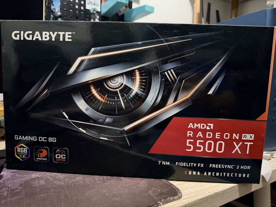 Gigabyte Radeon RX 5500 XT 8G OC Graphics Card