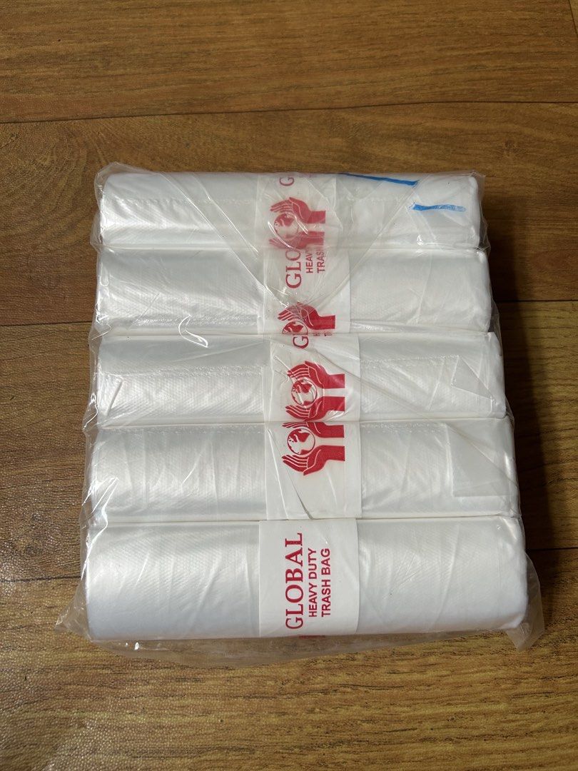 Global Heavy Duty Trash Bags (Category: Waste Bins & Bags) located in Las Pinas. Submitted by kc.doctor (Listing ID 1432603756, Image 2). Description: 50 pcs.