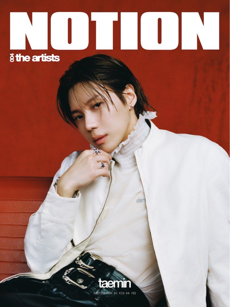 [GO] NOTION The Artists Vol. 4: Taemin (Magazine), Hobbies & Toys ...