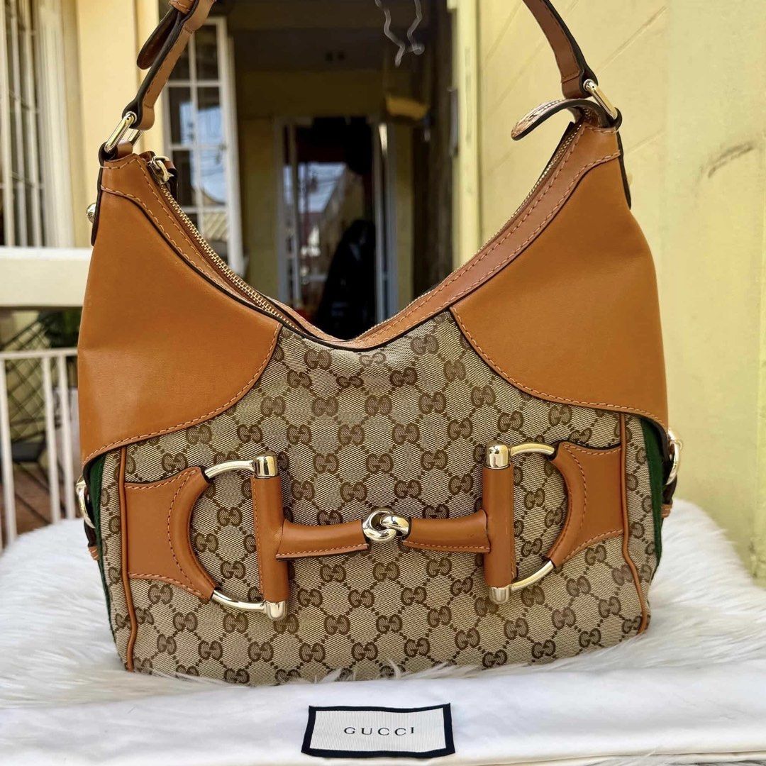 Gucci Jackie Vintage Sherry Line (Category: Luxury Bags & Wallets) located in Taguig. Submitted by anniething.goes (Listing ID 1432687946, Image 1). Description: Vintage Jackie in excellent condition Rank A with minimal signs of use Clean interior, no tear on canvass Comes with dustbag.