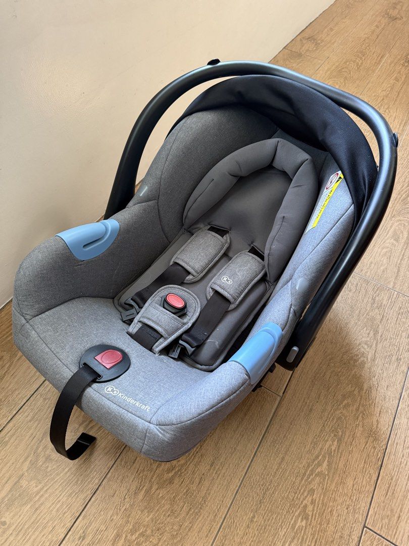 Infant Car Seat (Category: Car Seats) located in Manila. Submitted by kyleenvr (Listing ID 1432631359, Image 1). Description: Preloved Infant car seat used for 3 mos No need for installation, just secure with seat belt Mobile, doubles as a rocker With infant insert which can be removed as baby grows Kinderkraft brand (european) Orig price: 7.9k Selling: 4k Pickup in QC.