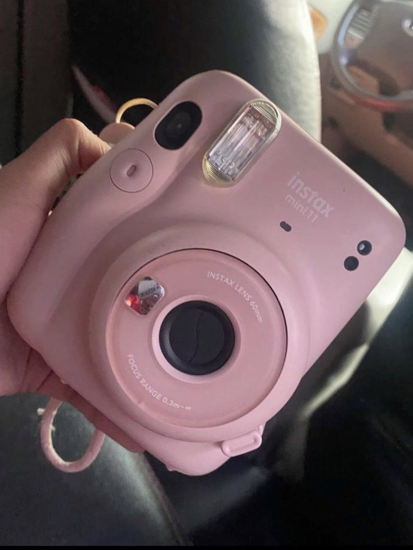 Instax Mini 11 Pink (Rush Sale) (Category: Cameras) located in Manila. Submitted by borrowerbloom (Listing ID 1432713965, Image 1). Description: No issues RFS: Hindi na po nagagamit.