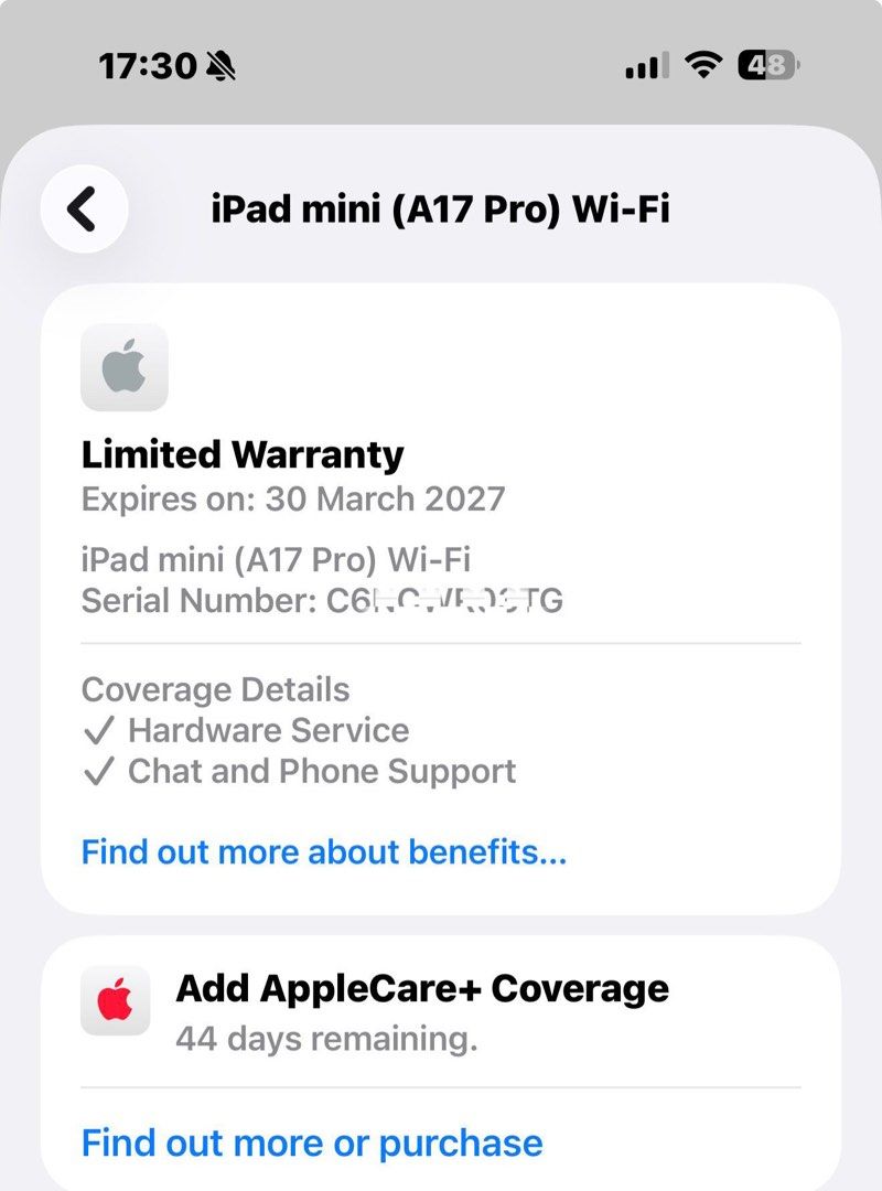 iPad mini (A17 Pro) 8.3