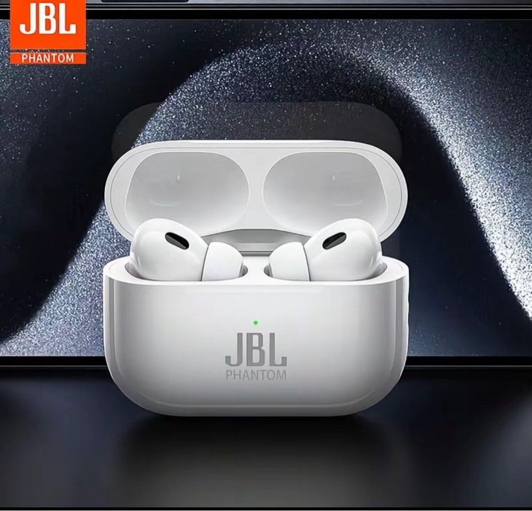 JBL Phantom Wireless Earbuds - White