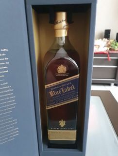 Johnnie Walker Blue Label, Oak Cask, 40%, 1L whisky bottle