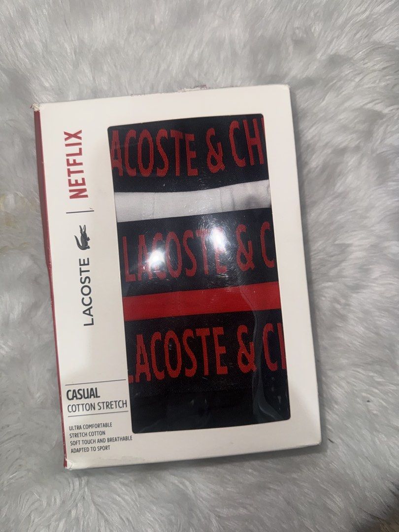 Lacoste Boxer Brief Medium (Category: Underwear) located in Antipolo. Submitted by marj_11 (Listing ID 1432742910, Image 1). Description: .