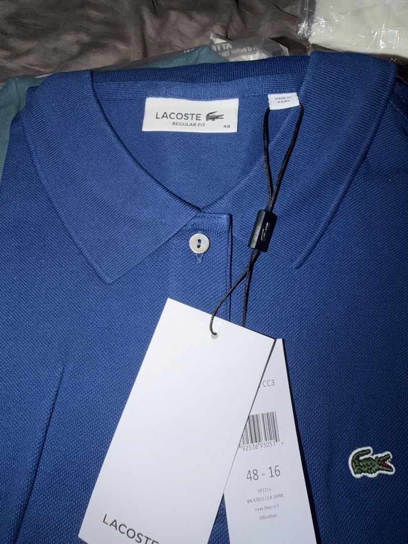 Lacoste Polo Womens (Category: Others Tops) located in Pasig City. Submitted by fancytracy (Listing ID 1432747880, Image 2). Description: Womens Lacoste Polo Size 48 Regulat Fit Royal Blue.