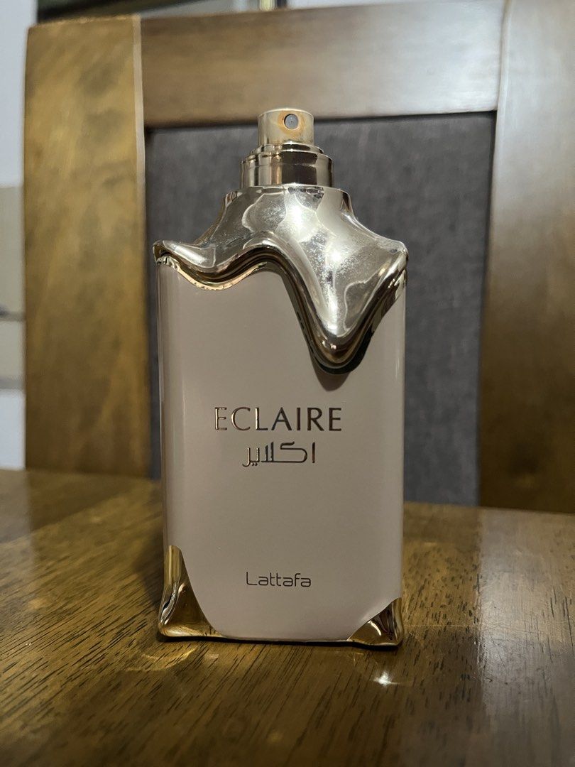 Lattafa Eclaire Perfume 100ml (Category: Fragrance & Deodorants) located in Bacoor. Submitted by chimkenuggets07 (Listing ID 1432789914, Image 3). Description: Decluttering 95% full Meet up only cavite and pasay area Mode of payment: Gcash, cash, bank transfer - Eclaire by Lattafa perfume - 100ml bottle - Comes with original box.