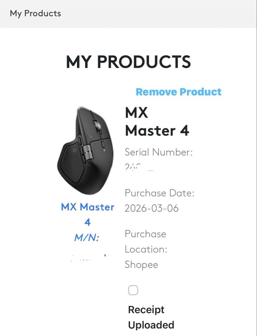 Logitech MX Master 4 Wireless Mouse439436167401318402