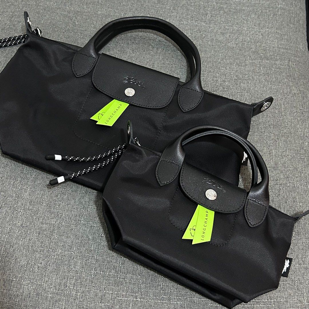 Longchamp Le Pliage Energy Black (Category: Luxury Bags & Wallets) located in Quezon City. Submitted by luxurybyluci (Listing ID 1432784866, Image 1). Description: Longchamp Le Pliage Energy XS - 9500 S - 10,000 - Authentic - Onhand - Bnew - with Inclusions .