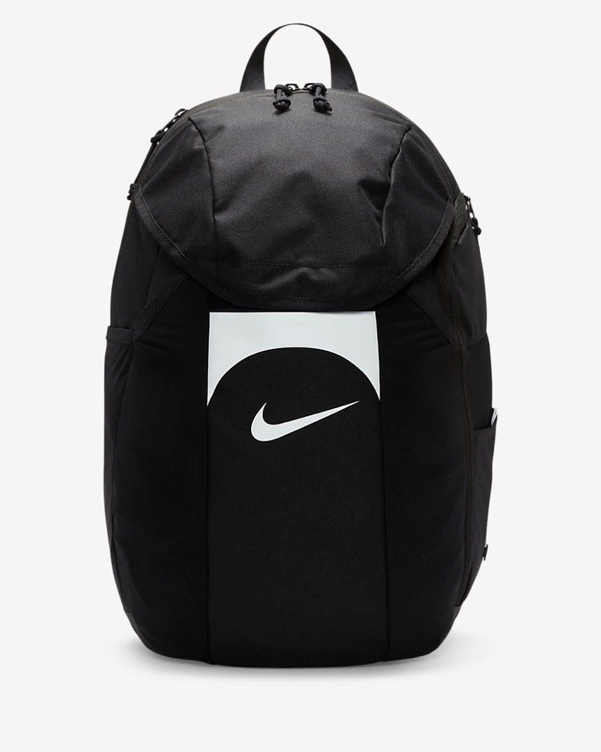 Nike Academy Team Black Backpack Bag 30L (Category: Backpacks) located in Makati City. Submitted by shoedeckph (Listing ID 1432715765, Image 1). Description: Nike Academy Team Black Backpack Bag 30L 100% Legit / Original Brand New Nike Storm-FIT technology With water resistant cover Dimensions: 48.5cm H x 33cm W x 18cm D 30L ‼️SALE PRICE: ₱1,600‼️ Below SRP •Delivery Metro Manila: Lalamove / Grab Nationwide: J&T •Meetup Waltermart Makati.