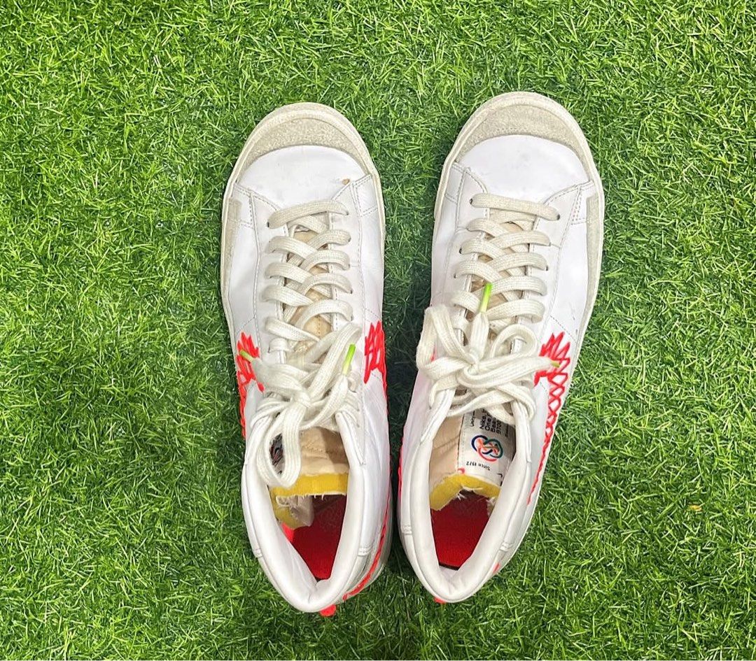 Nike Blazer (Category: Sneakers) located in Pasig City. Submitted by ukaygodd (Listing ID 1432602332, Image 3). Description: Nike Blazer . Mid 77 Vintage Zig Zag Used, good condition, no worn out, no heel drag, Cleaaan . US10 P1500.