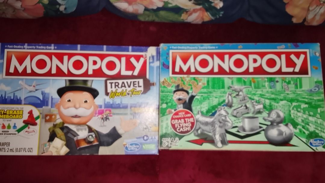 Original Monopoly Board Games (RUSH 800) (Category: Board Games & Puzzles) located in Bacolor. Submitted by emman_dilu (Listing ID 1432733426, Image 1). Description: RFS: Need for tuition fee Normal monopoly: PHP: 500 Cosmetics: 5/10 Monopoly World Travel tour: PHP: 750 Cosmetics: 7/10 Rush 800 for all Loc: pampanga can ship through j&t Pm for more details.