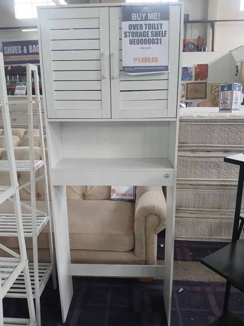 Over Toilet Storage Shelf (Category: Baby Toiletries & Grooming) located in Manila. Submitted by sc_arvin (Listing ID 1432632904, Image 1). Description: .