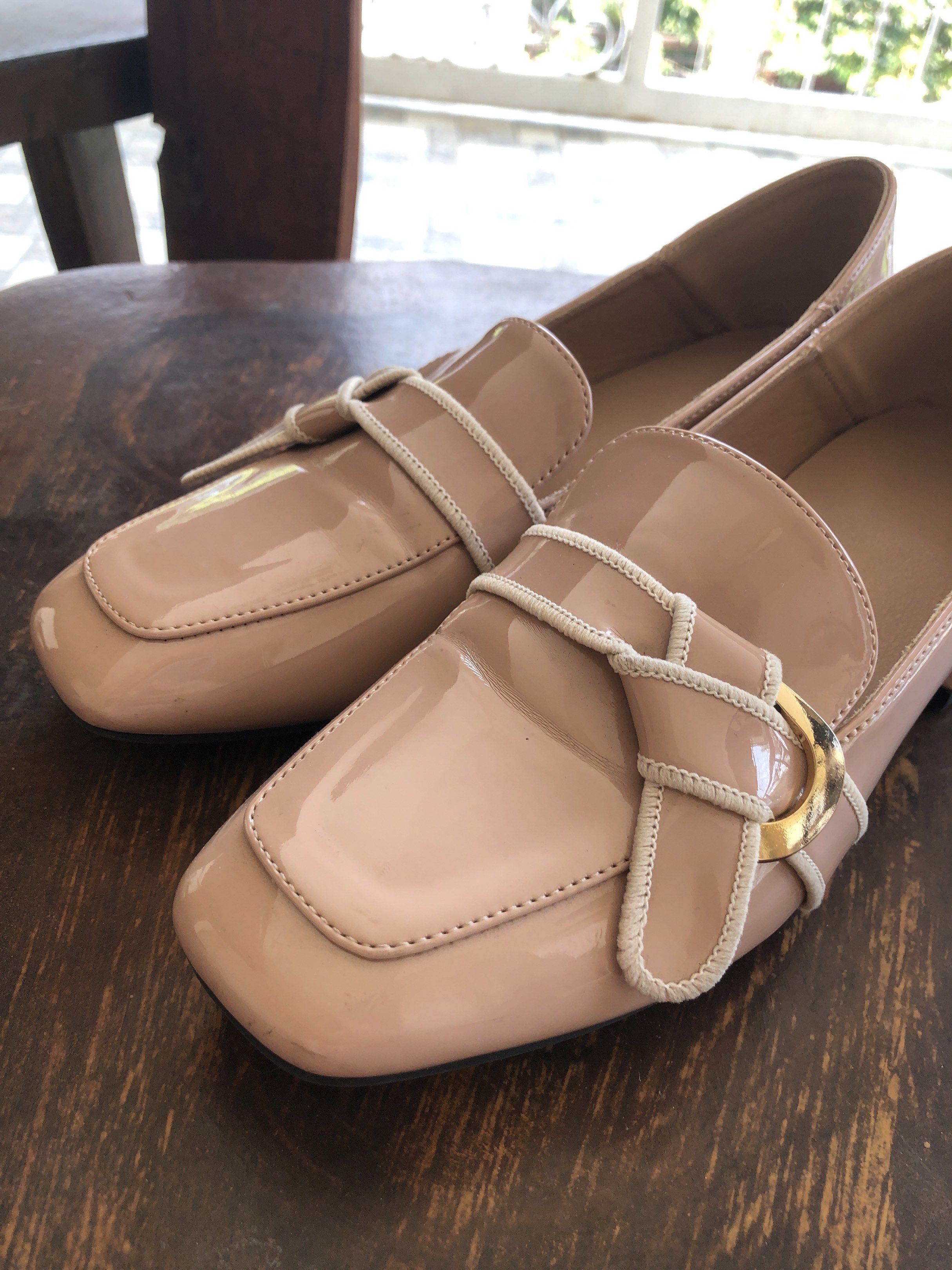 Pink Heeled Loafer (Category: Loafers) located in Paranaque City. Submitted by commandercinnabutt (Listing ID 1432624498, Image 3). Description: - Size 36 - Cute pink heeled loafer - RFS: doesn’t fit .