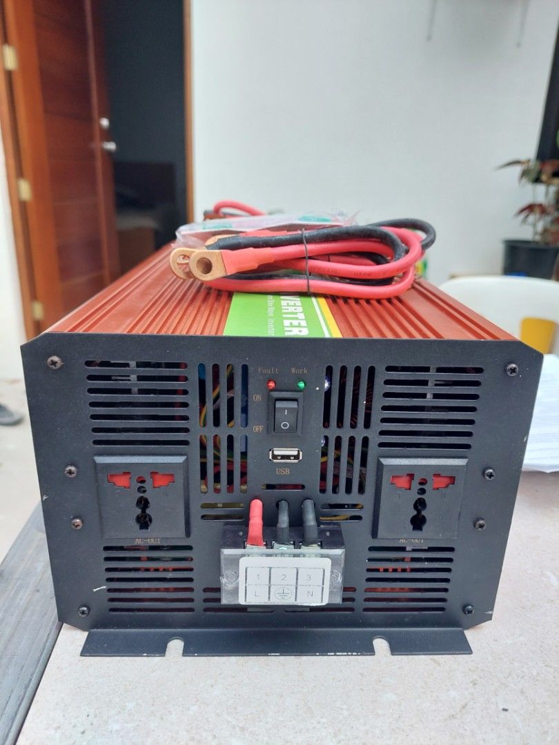 Power inverter brand new.. (Category: Announcements) located in Antipolo. Submitted by goldjewelry_88 (Listing ID 1432691611, Image 3). Description: 3000w DC-AC made in germany JN-H SERIES PURE SINE WAVE INVERTER HEAVY DUTY.