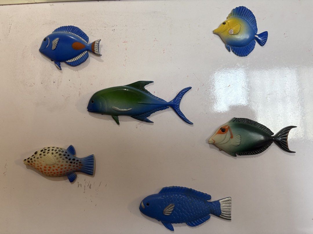 Ref Magnets - Fishes (Category: Character Goods) located in Quezon City. Submitted by meggys_treasures (Listing ID 1432747144, Image 2). Description: - Sold as set - Perfect for kids.