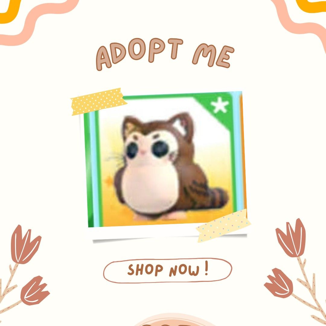 Roblox Adopt Me Pet | Purrowl (Category: In-Game Products) located in Bien Unido. Submitted by roblox_adoptme_shop (Listing ID 1432767183, Image 1). Description: Looking for a digital bestie? 🐶💫 I’ve got awesome pets ready for you! Welcome to my Roblox Adopt Me Pet Shop 🌻 Selling cute Adopt Me pets through safe and fair trades! Your dream pet is just one trade away ✨.