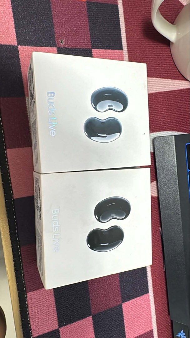 Samsung Galaxy Buds Live (Category: Earphones) located in Mandaluyong City. Submitted by cristilee (Listing ID 1432635428, Image 2). Description: - Samsung Galaxy Buds Live - Active Noise Cancellation - Includes charging case and quick start guide - Compatible with Android 7.0 or higher devices with 1.5GB RAM+ - Bluetooth 5.0 - Made in Vietnam - Up to 6 hours playtime with earbuds, 21 hours with charging case.