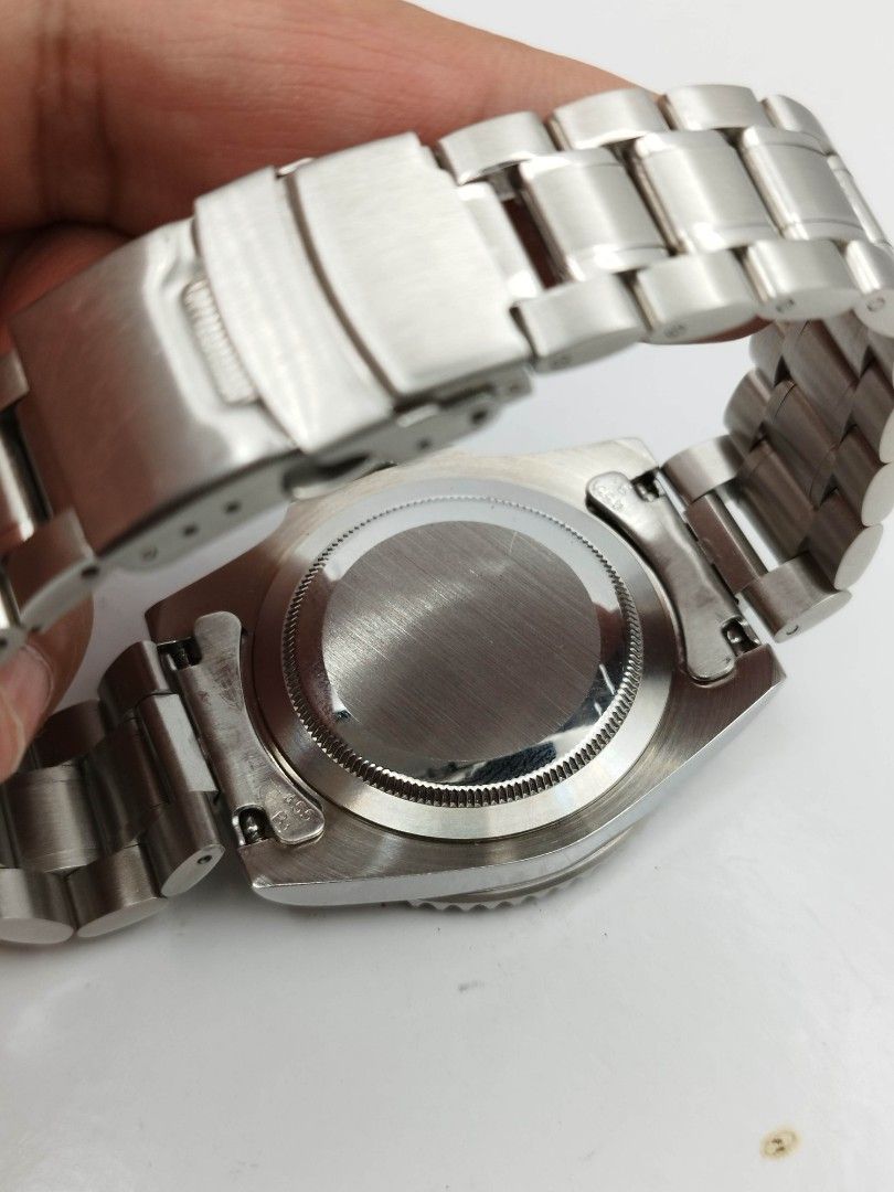 Seikolex mod submariner day date (Category: Men's Watches) located in Quezon City. Submitted by WatchProject (Listing ID 1432750073, Image 3). Description: original Seiko 7s26 movement newly overhauled and oiled movement in good running condition 40mm 904L stainless steel aftermarket base 304L stainless steel solid links strap sapphire glass with box.