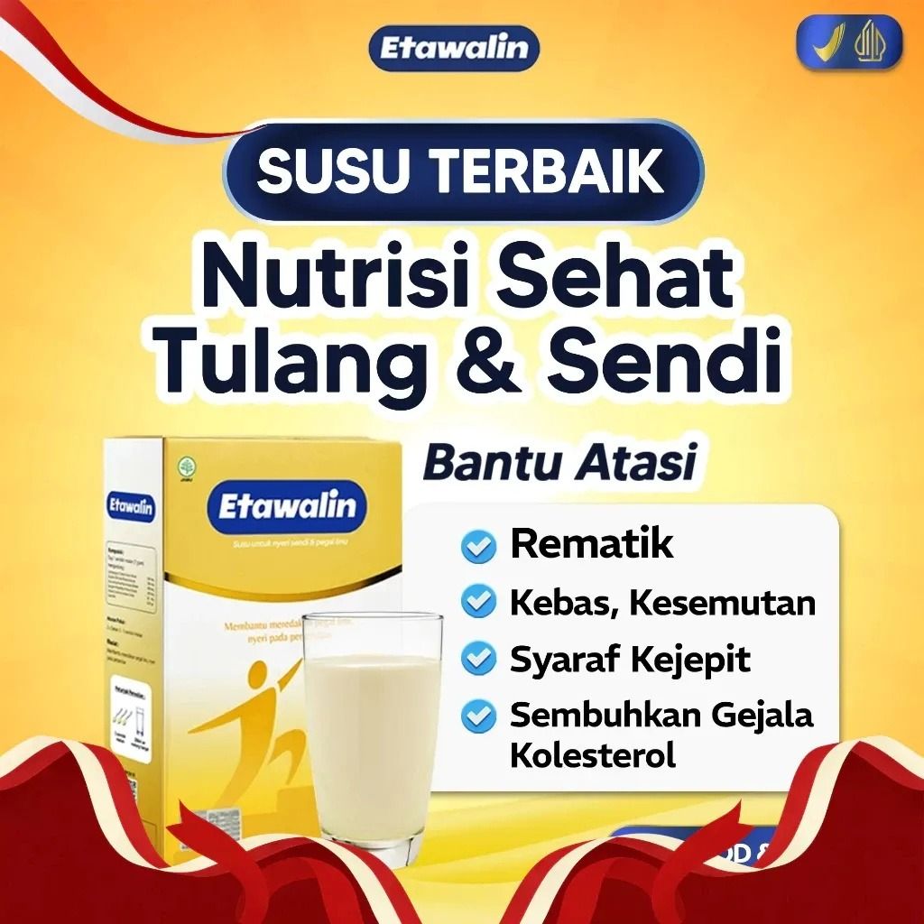 Susu Etawalin Original - Rasa Jahe Alami Nutrisi Kalsium Kepadatan ...
