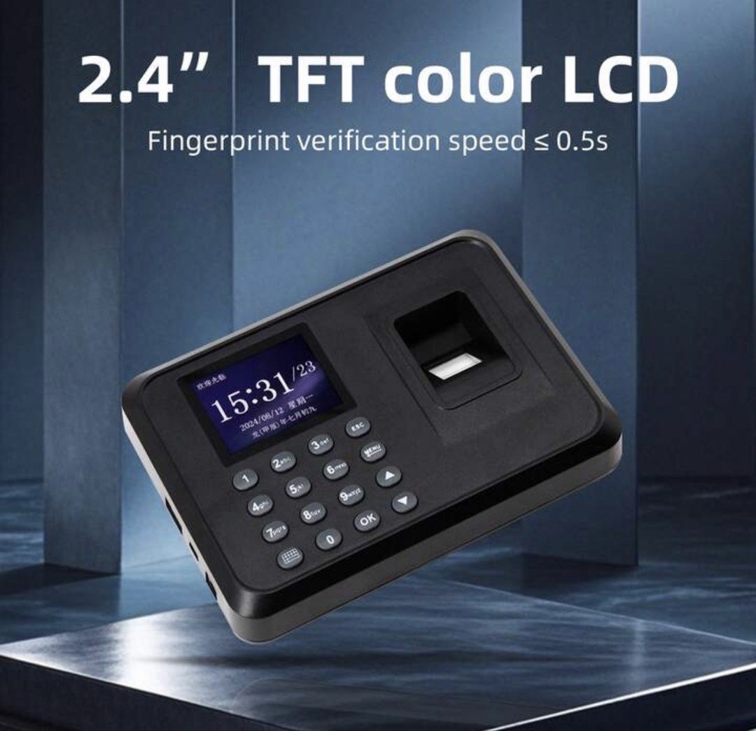 T710 Fingerprint Punch Card Machine, Computers & Tech, Office ...